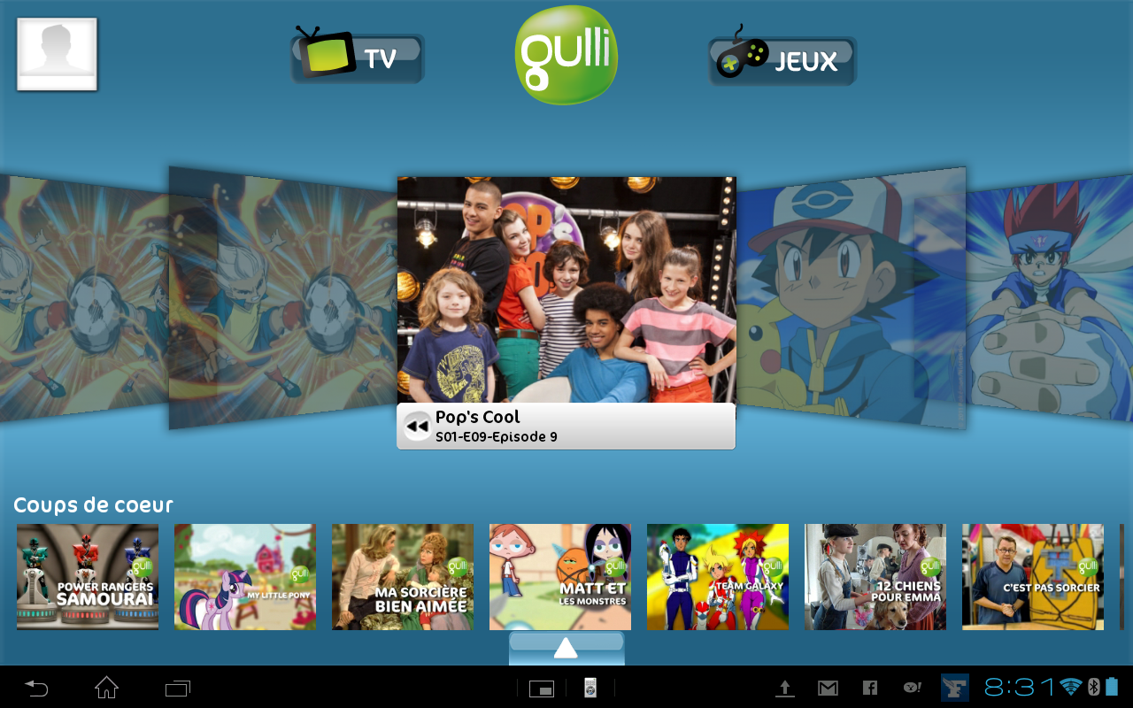 Gulli pour Android (Replay, jeux et live)