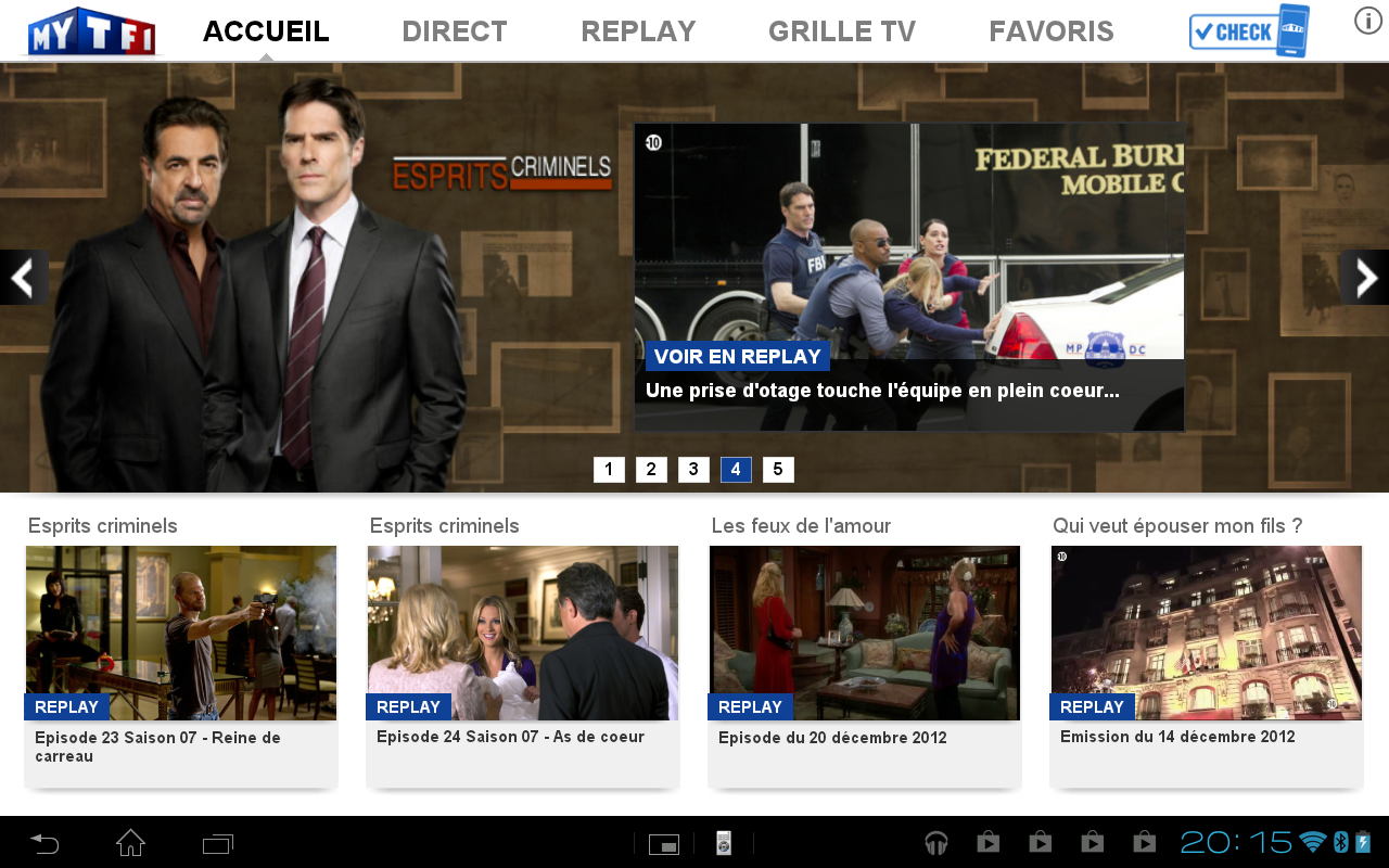 MYTF1 pour Android