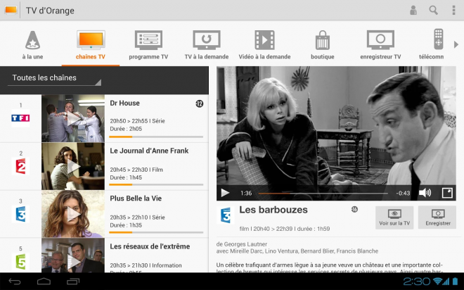 Orange TV ANdoird