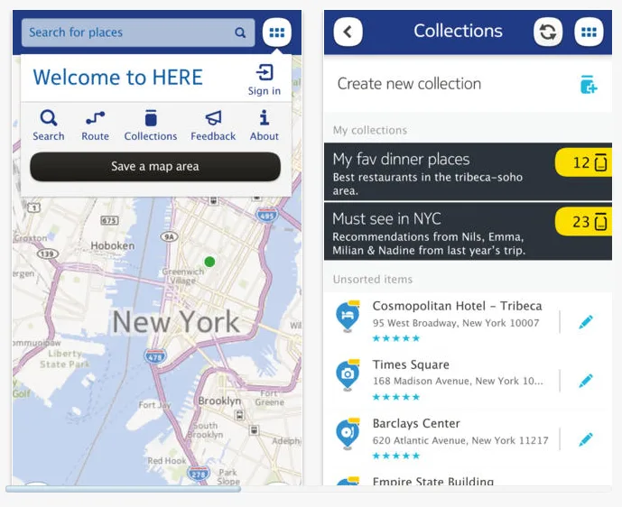 Nokia Maps pour iOS