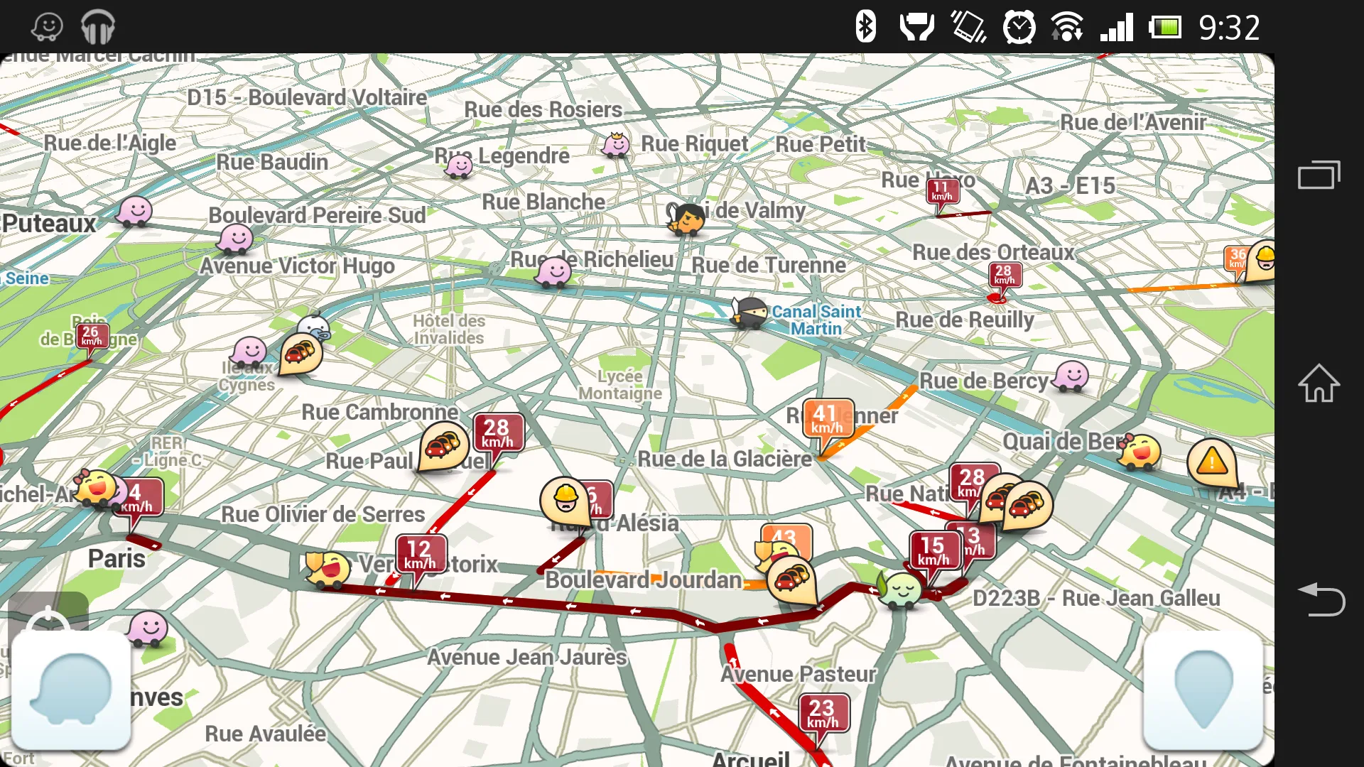 Waze pour Android