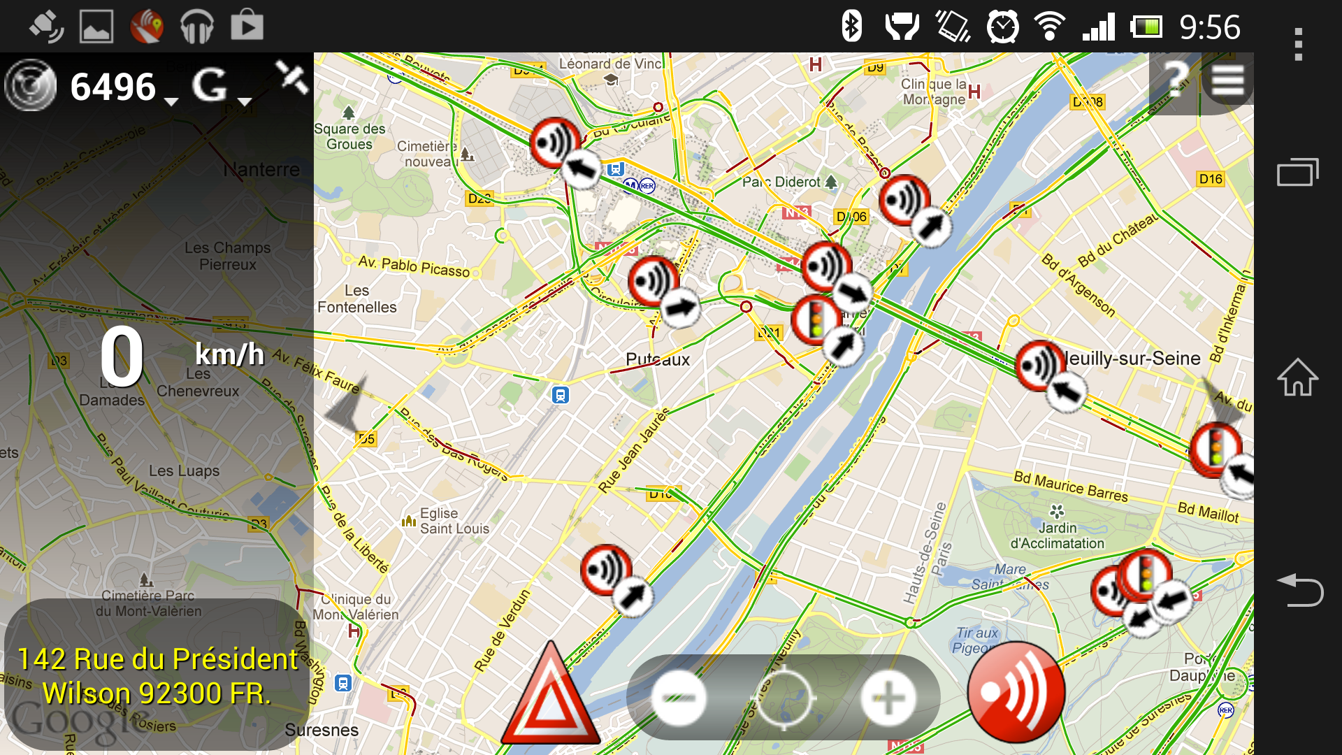 Glob en mode carte