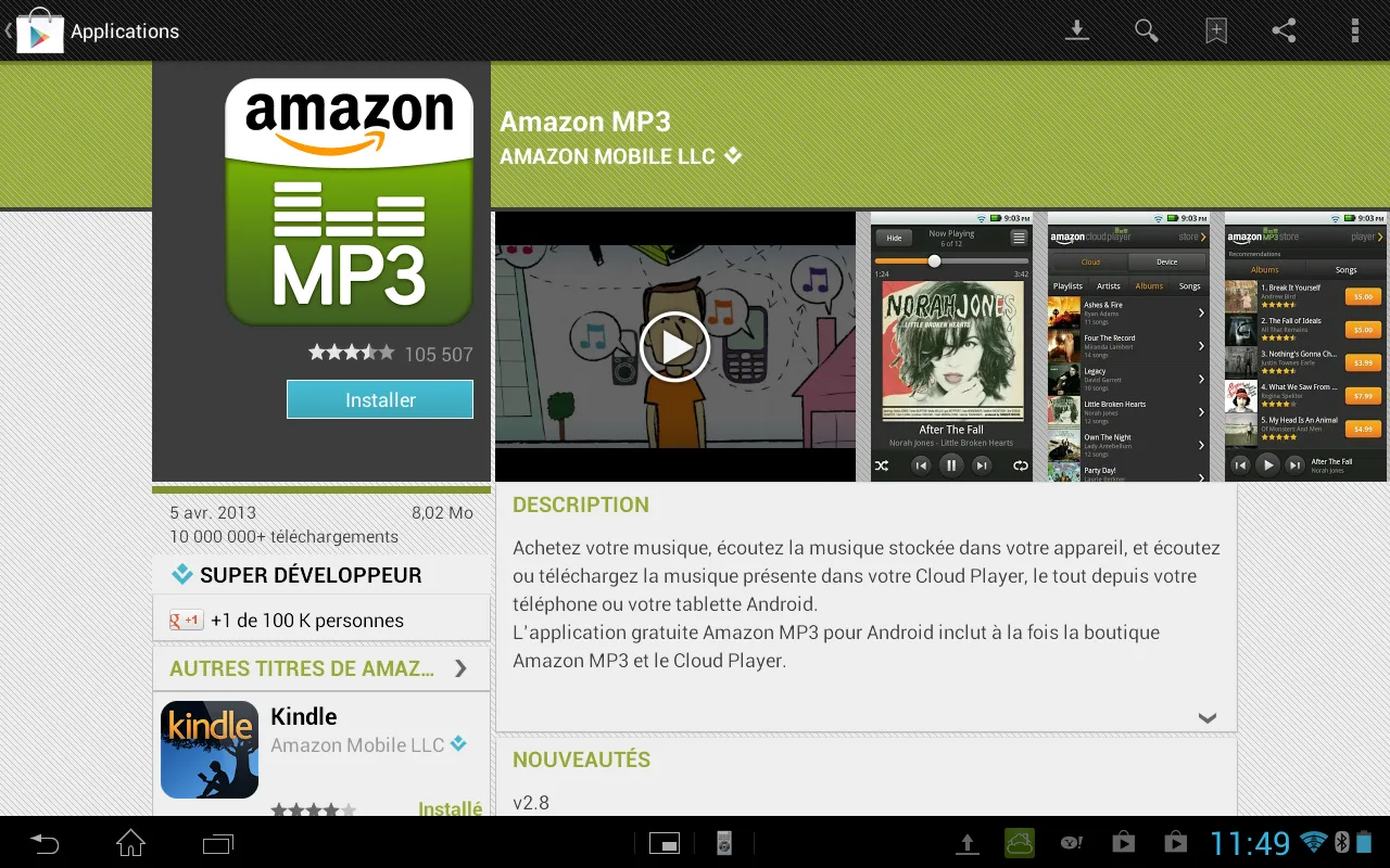 Amazon MP3