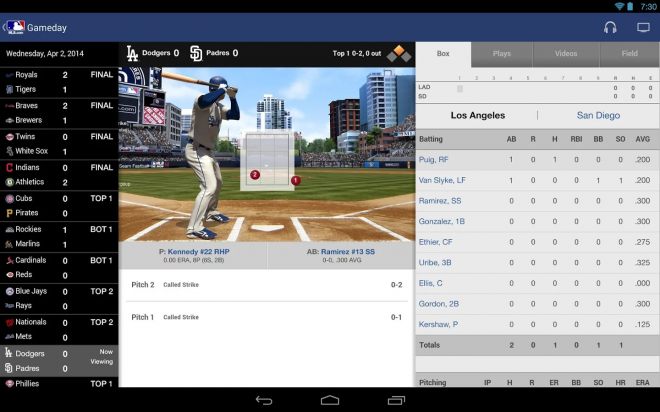 Baseball sur abonnement (2,99e/mois)