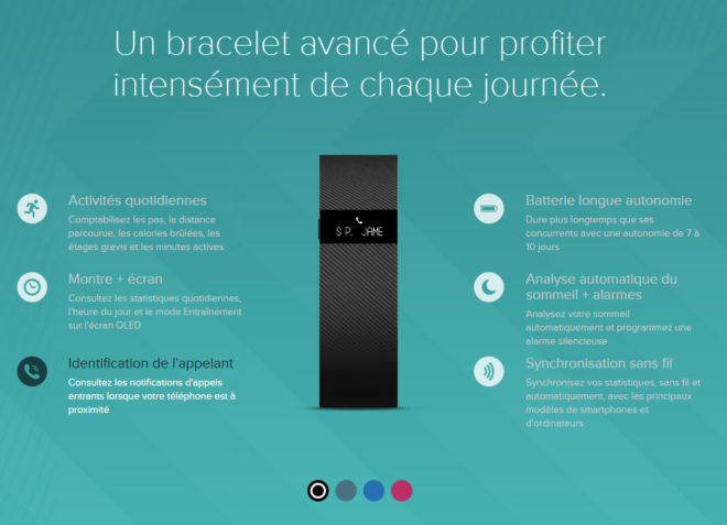 Fonctions FitBit Charge