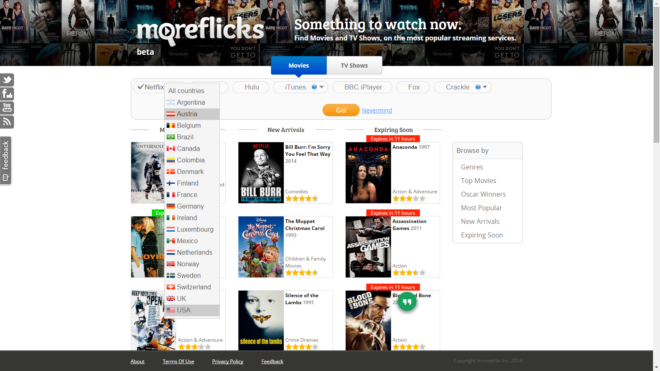 MoreFlixks - Le catalogue de Netflix dans tous les pays