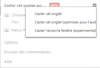 Afficher l'écran d'un PC sur une TV via un Chromecast