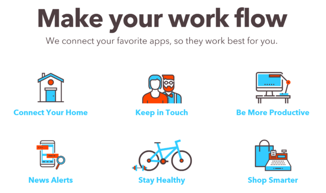 IFTTT (Web/Android/iOS)