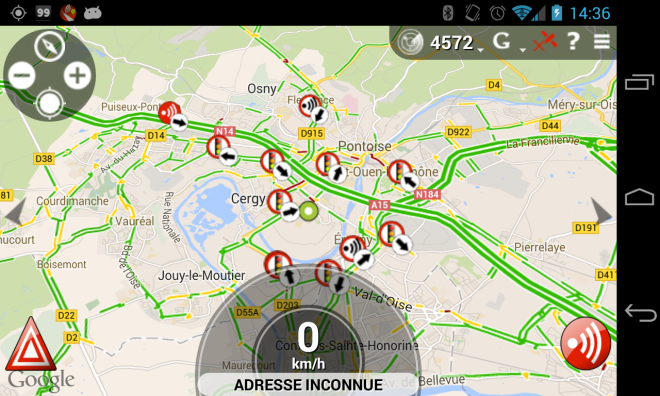 Glob Trafic et Radars sur Android